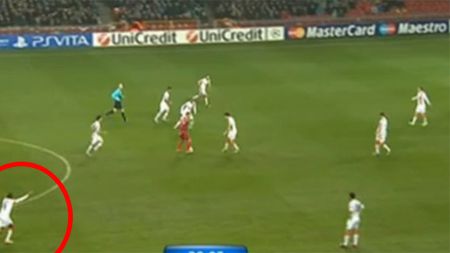 "Sper că fiul meu nu se uita la asta!"** FOTO Asta le scăpase multora: gestul JOSNIC făcut de Adriano după ce a dat cel mai RUȘINOS gol din Liga Campionilor