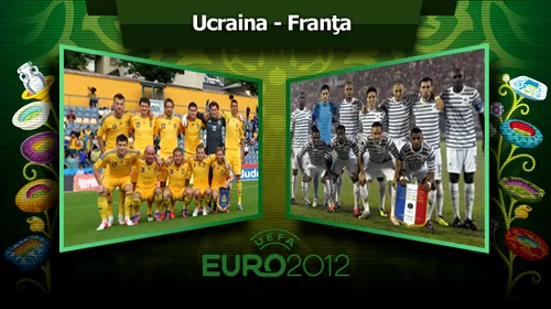 Picătura franțuzească!** Ucraina – Franța 0-2! Menez și Cabaye au dat avansul pentru biletele din sferturi