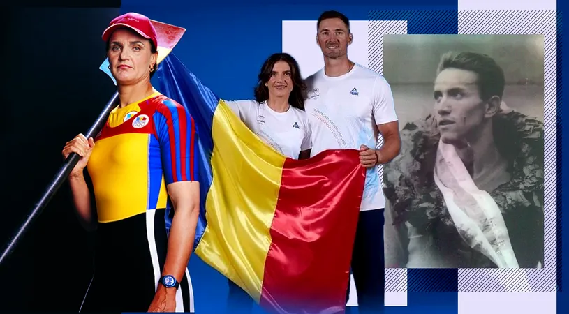 Povestea portdrapelelor românești la Jocurile Olimpice! Cine este Aurel Vernescu și cum s-a ajuns la varianta soților Ionela și Marius Cozmiuc pentru Paris 2024. Lista completă a tricolorilor cu steagul în mână din 1936 încoace. SPECIAL.