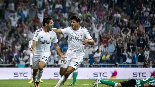 Ancelotti a debutat cu o victorie chinuită! Real Madrid – Betis Sevilla 2-1