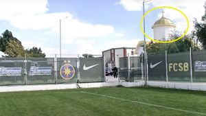 Biserica din cantonamentul FCSB are acoperiș din aur! Gigi Becali a divulgat ce suma uriașă a plătit: „Fac și eu ce pot”