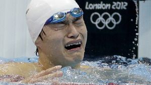 Sun Yang, dublu campion olimpic la natație, a fost depistat pozitiv în luna mai