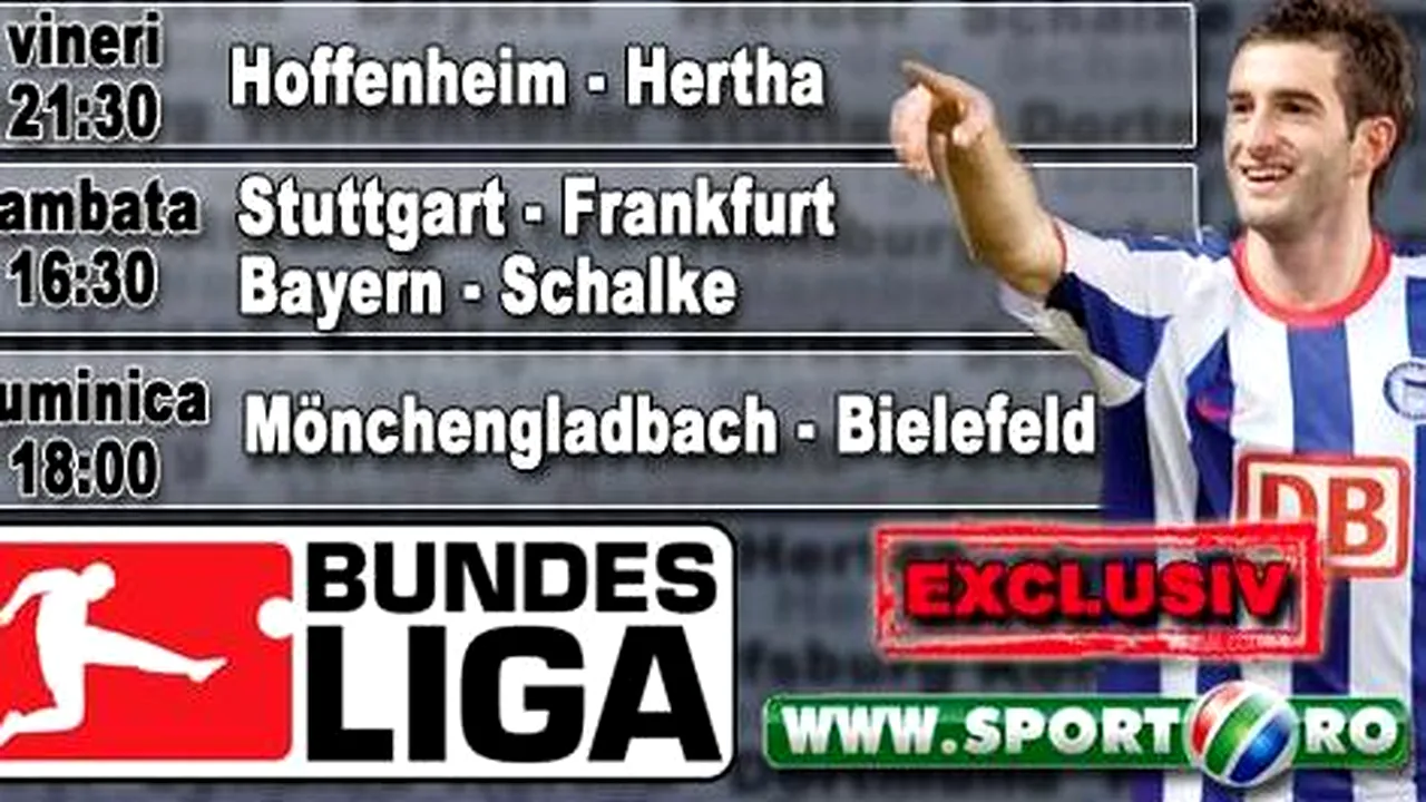 Bundesliga revine pe www.sport.ro!