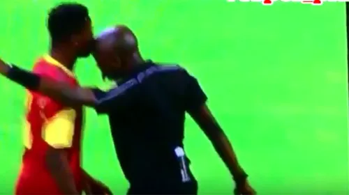 VIDEO | S-au inversat rolurile. De data asta un arbitru i-a dat un cap în gură unui jucător!