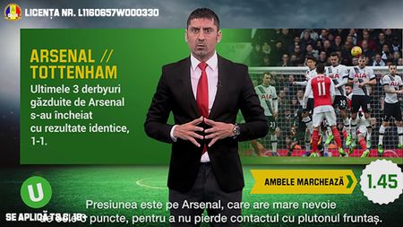 (P) Pont pariuri de cota 6,40 in derbyul Atletico - R. Madrid