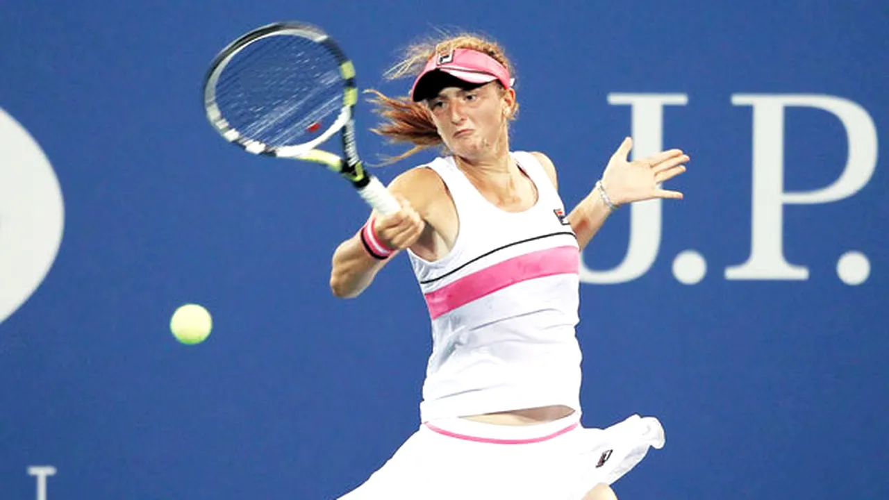 Irina Begu explică cum a bătut-o pe Wozniacki în turul inaugural de la US Open:** 