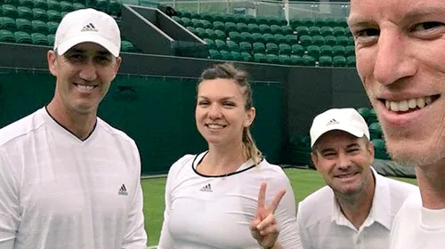 Simona Halep colaborează cu un tenismen britanic la Wimbledon! Cine e sparring-partnerul cooptat de Darren Cahill