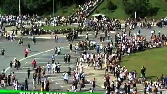 Un tânăr a decedat în confruntările dintre suporterii echipelor Palmerias și Santos