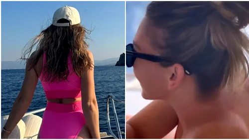 Simona Halep, cu brandul la vedere! Cât costă costumul de baie în care sportiva a înnebunit internetul | FOTO