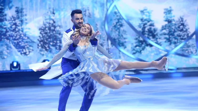 Ce spune Sore despre Grațiano, partenerul ei de la ”Dancing on ice - vis în doi”. ”Parteneriatul nostru în show a început cu obstacole”