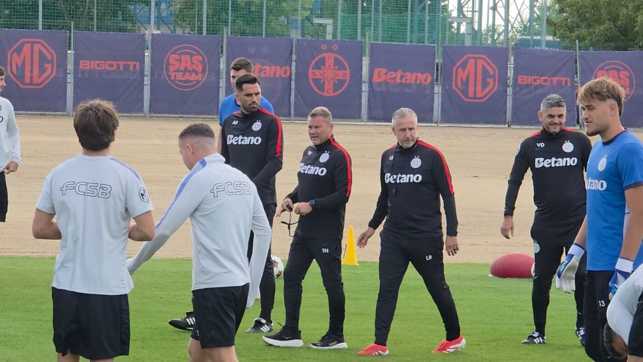 Jucătorul FCSB, „distrus” de antrenamentele lui Reghecampf! Cum l-a numit după prima săptămână