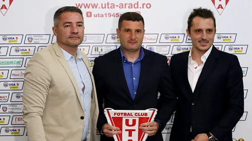 EXCLUSIV | Prima reacție a lui Laszlo Balint după ce UTA a picat cu Dinamo în Cupa României. Unde s-ar putea disputa partida 