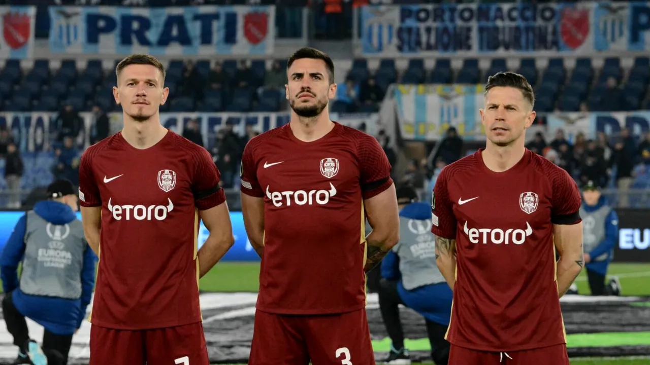 Acționarii de la CFR Cluj, îngrijorați după înfrângerea cu Lazio! Atac dur la adresa jucătorilor lui Dan Petrescu. „Degeaba avem atacanți cu nume...”