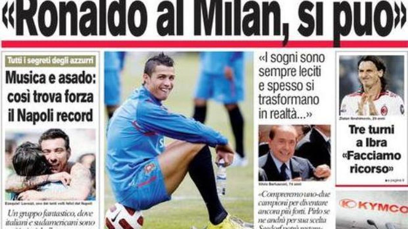 Ronaldo la Milan, doar un vis?** "Sper să devină realitate"