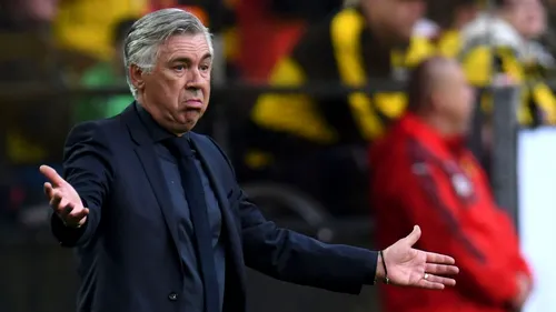 Carlo Ancelotti, mesaj pentru 