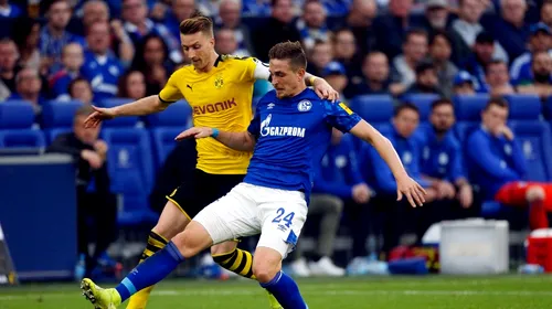 Borussia Dortmund – Schalke 04, primul meci după reluarea Bundesliga