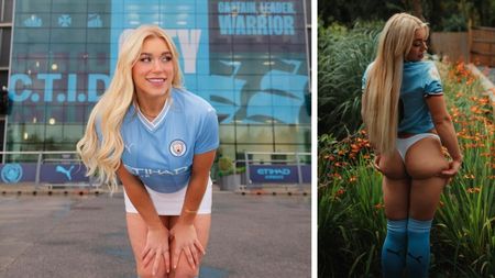 Cea mai înfocată fană a echipei lui Pep Guardiola a făcut furori în timpul partidei Chelsea - Manchester City! Vedeta cu sute de mii de urmăritori i-a distrus pe londonezi cu 6 cuvinte | GALERIE FOTO