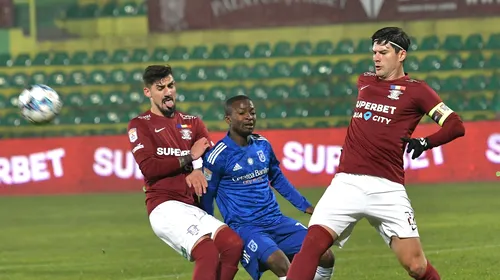 Rapid – FCU Craiova, scor final 0-0, în etapa a 14-a din Liga 1! Sorin Mogoșanu, jucătorul meciului de la Mioveni