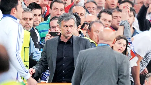 Mourinho la conferință: „Să le fie rușine!”** Portughezul a insinuat că Barcelona e mână în mână cu UEFA