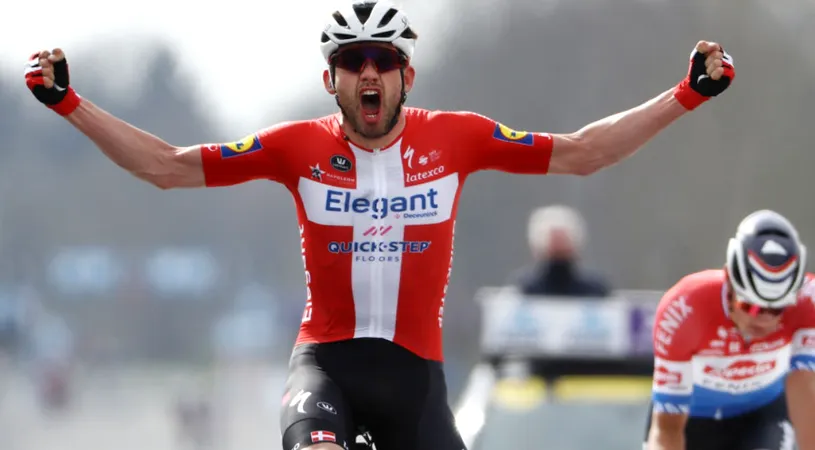 Cine este Kasper Asgreen, ciclistul care a triumfat în Turul Flandrei. Danezul iubește „nemiloasele clasice pietruite”