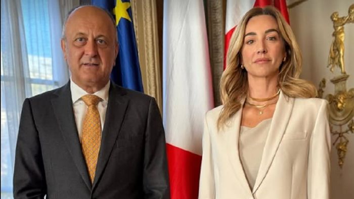 Primărița din Genova, încântată de întâlnirea cu Dan Șucu. S-a aflat acum ce planuri are milionarul român: „Asta vrea să facă”