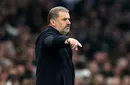 Ange Postecoglou, furios și bulversat, a avut o reacție cum se vede mai rar despre gafa lui Radu Drăgușin și Udogie de la golul lui Bournemouth