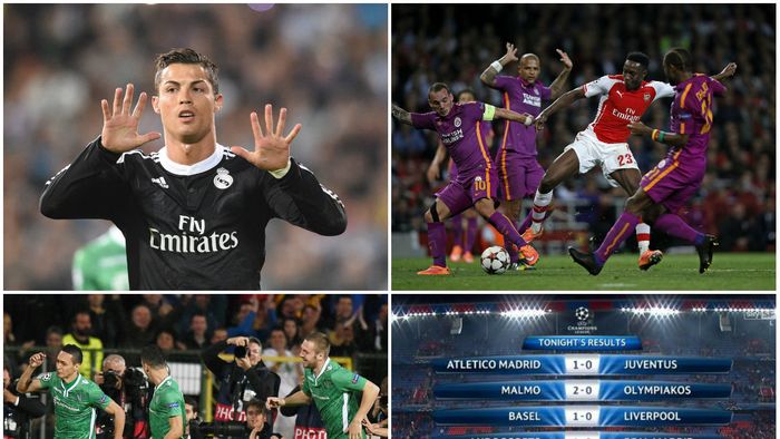 Pasă de gol pentru Moți, dar și un penalty comis. Real Madrid s-a chinuit pentru o victorie cu Ludogoreț. Atletico Madrid - Juventus 1-0. Arsenal - Galatasaray 4-1. Rezultatele serii în Champions League
