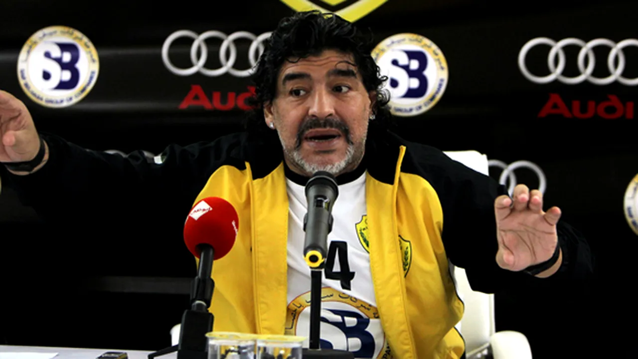 Ionuț Lupescu pretinde că există un singur geniu în fotbal, Diego Armando Maradona: „Laba piciorului acoperea mingea, asta era senzația. O mângăia