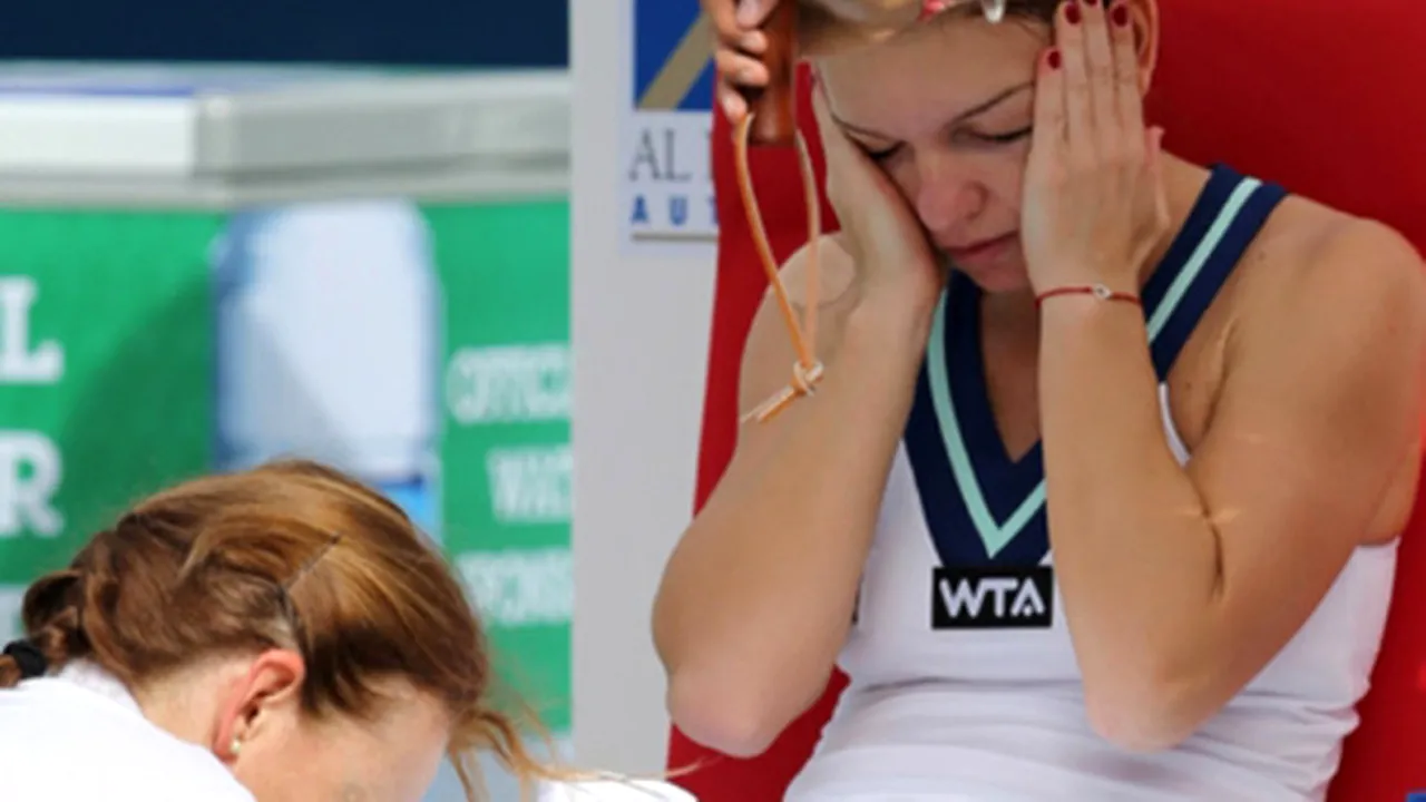 Campioana abandonurilor. Simona Halep ocupă primul loc în clasamentul retragerilor din circuitul feminin în 2014