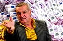 O sumă de 7 cifre i-a intrat în conturi lui Gigi Becali, iar afaceristul din Pipera e în culmea fericirii