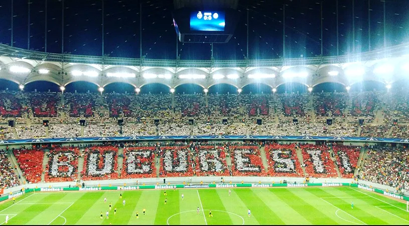 Dinamoviștii le-au jucat o nouă farsă fanilor FCSB. FOTO | Ce s-a întâmplat pe Arena Națională, când suporterii PRA își pregăteau coregrafia pentru derby-ul cu CFR 