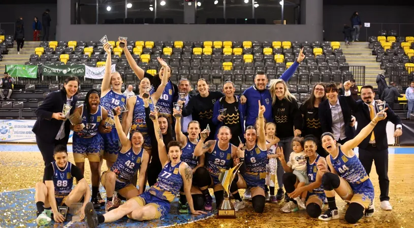 Primul trofeu din istorie pentru CSM Constanța la baschet feminin! Victorie cu CSM Târgoviște în finala Cupei României