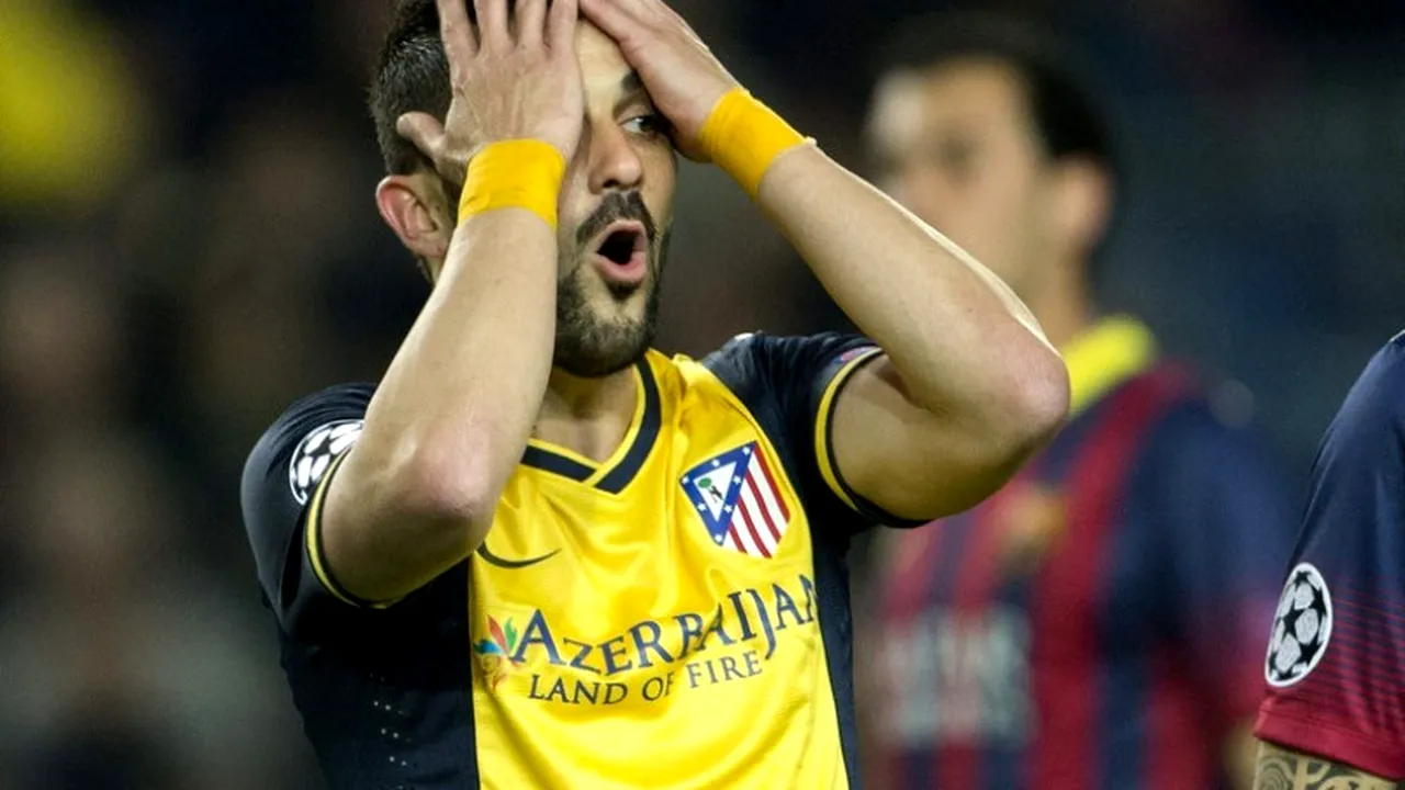 OFICIAL | David Villa s-a depărțit de Atletico Madrid