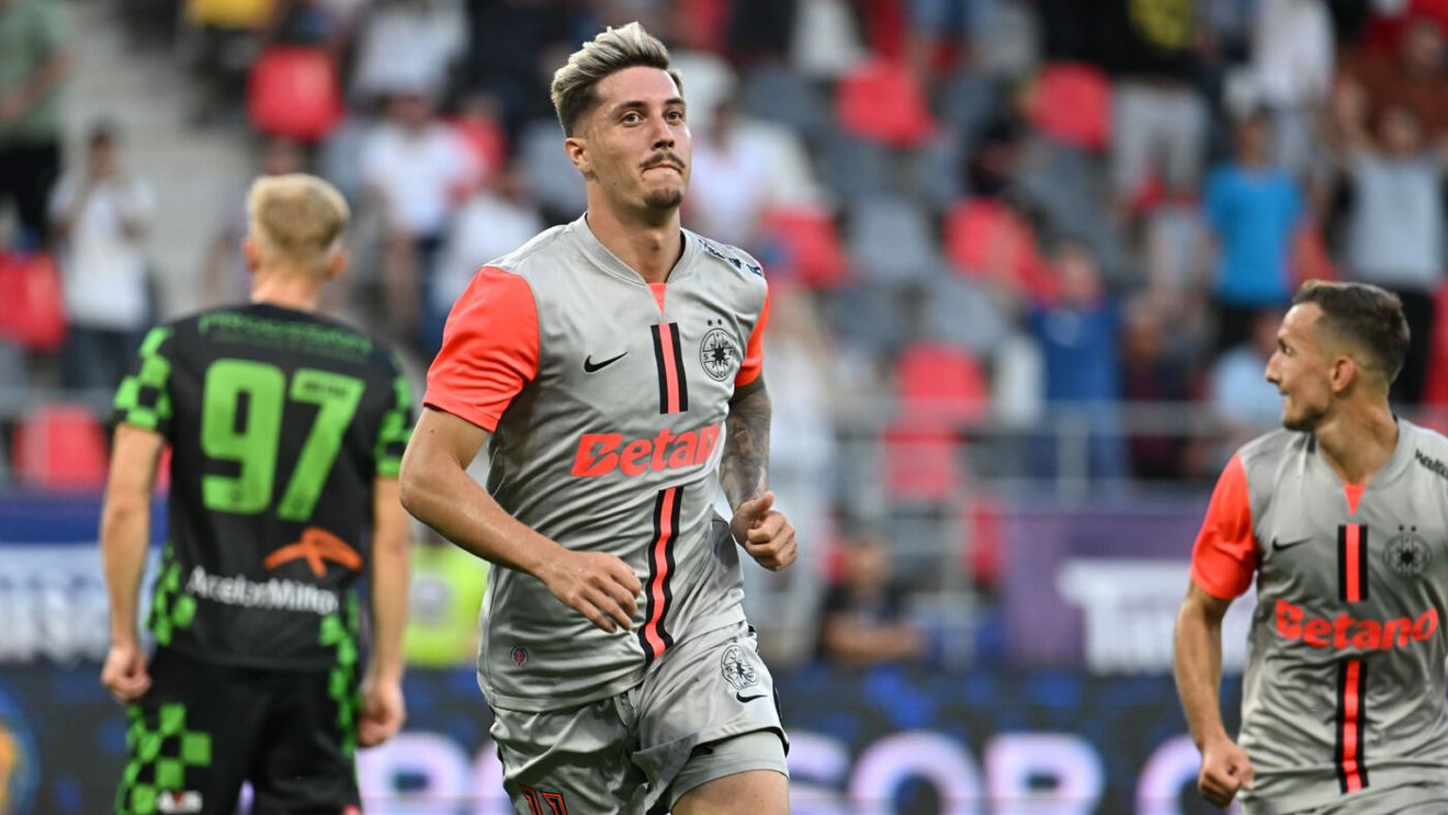 David Miculescu este atacantul de care avea atâta nevoie Gigi Becali! Cum a marcat vârful lăudat de Meme Stoica primul gol al sezonului în FCSB - Corvinul din Supercupa României