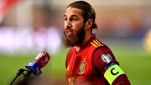 Șoc în Spania: Sergio Ramos e forțat să se retragă din națională! Fotbalistul lui PSG, scandal cu noul selecționer