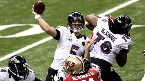 Ravens a câștigat un Super Bowl dramatic! „Corbii” au rezistat în fața asaltului final al lui 49ers!