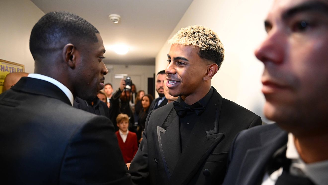 Reacția lui Lamine Yamal după ce Ousmane Dembele a luat Balonul de Aur