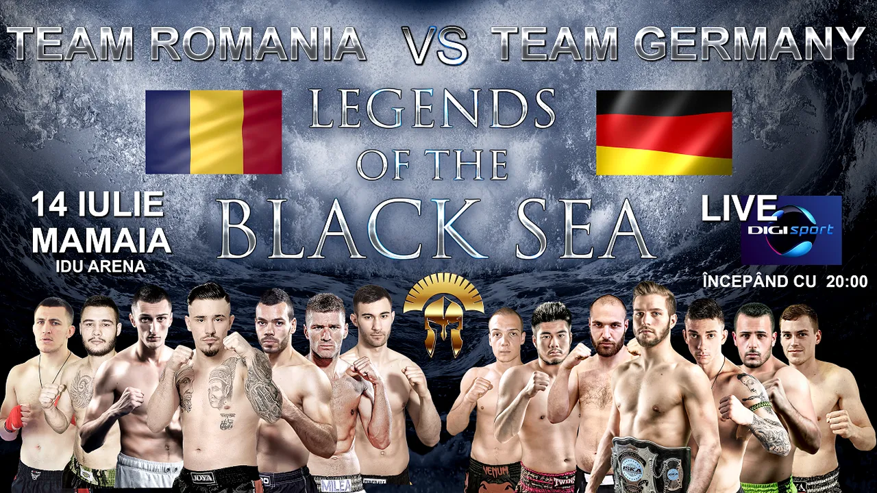 Blitzkrieg la Mamaia! Romania vs Germania la kickboxing - 14 iulie, ora 20:00. Unde poate fi urmărit evenimentul