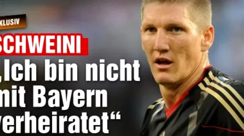 Real, Chelsea și Juve îl vor pe Schweini!** „Nu sunt însurat cu Bayern”