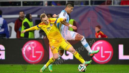 Alex Maxim a marcat contra Argentinei, dar arbitrul i-a anulat golul: "Îmi pare rău că nu a fost validat. Oricum, este un rezultat pozitiv"
