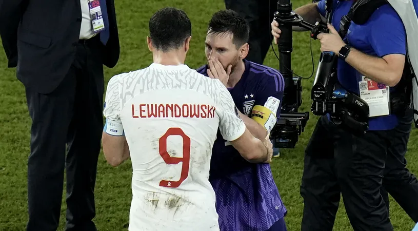 Robert Lewandowski a dezvăluit cum a decurs conversația cu Leo Messi, după meciul direct de la Campionatul Mondial