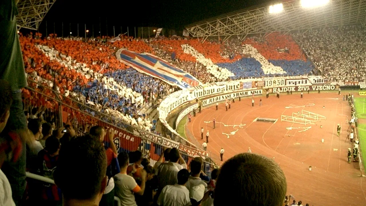 UPDATE Hajduk spune că vin 1000 de croați în Ștefan cel Mare!