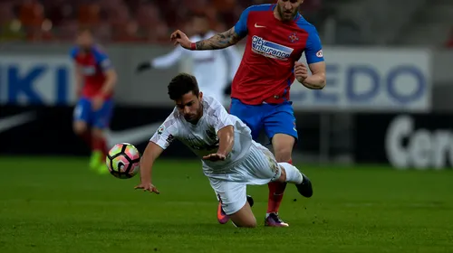 Ce creație? Heirupul e de succes! FCSB – CFR Cluj 2-0, după un meci cu ratări incredibile și un joc direct pe poartă. Echipa lui Reghe e lider provizoriu