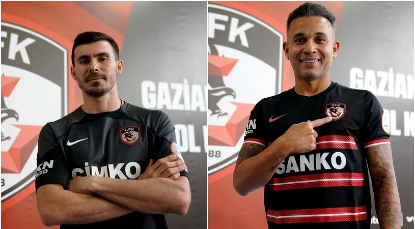 Junior Morais și Florin Niță au semnat cu Gaziantep FK! Mesaj emoționant al fostului rapidist pentru suporterii din Giulești