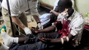 Tragedie în timpul finalei CM! Cel puțin 64 de persoane au fost ucise într-un dublu atentat