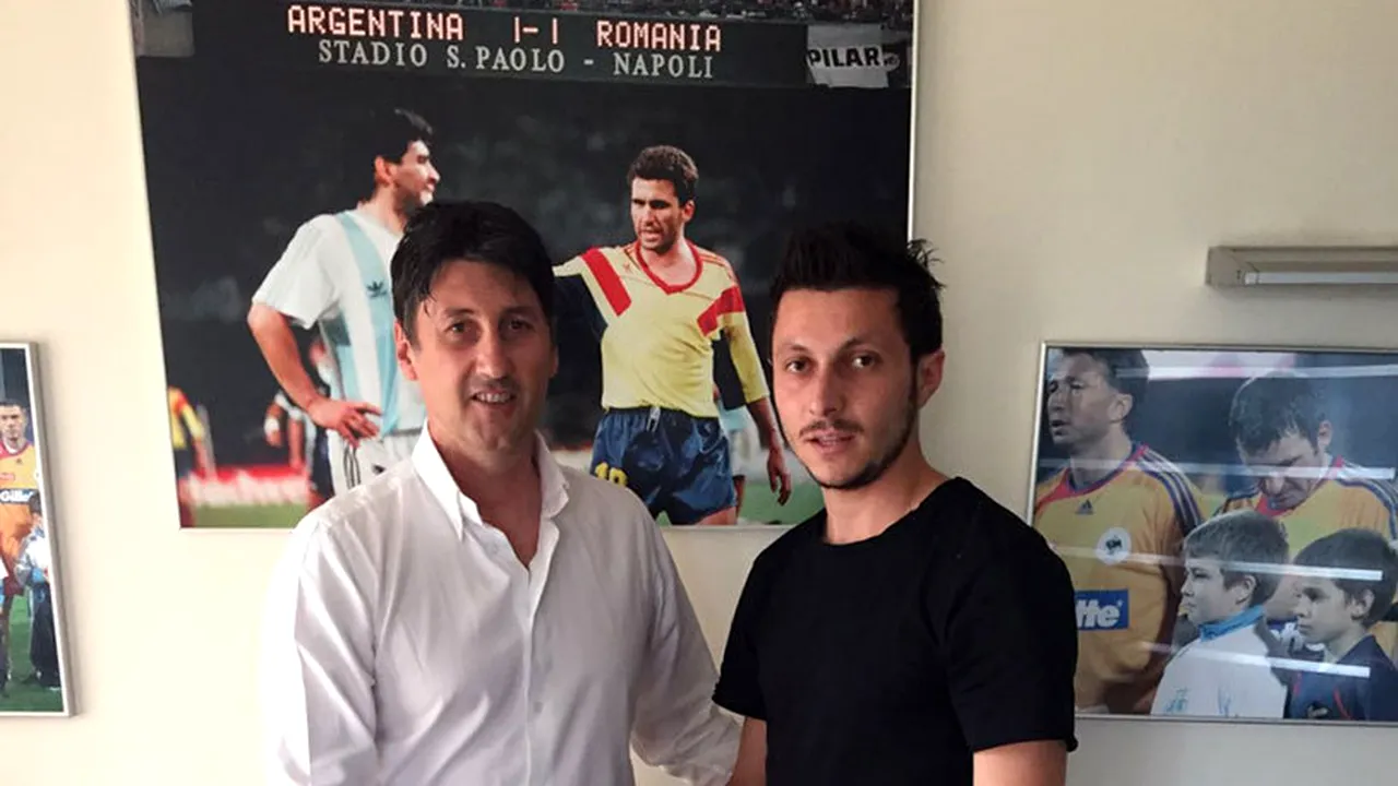 OFICIAL | Florin Purece a semnat un contract valabil pe trei sezoane cu Viitorul