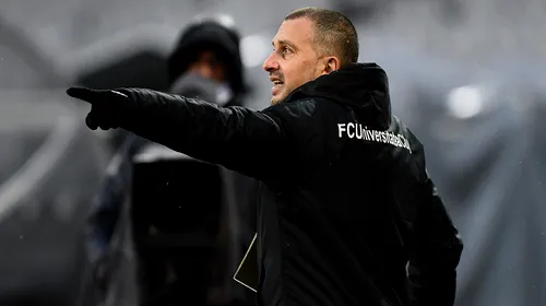 Costel Enache, ieșire nervoasă după ce „U” Cluj a câștigat și a urcat pe loc de play-off. Ce l-a iritat la culme pe antrenor | VIDEO