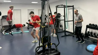 CS Tunari a început cantonamentul de iarnă la Cheile Grădiștei. Dinu Todoran e optimist în lupta pentru salvarea de la retrogradare