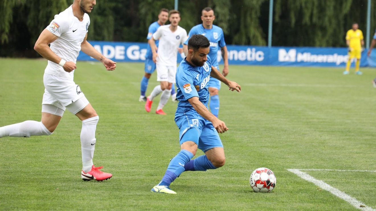 Cristi Bărbuț, despre execuțiile de senzație din meciul amical cu Viitorul: „Le-am exersat în perioada de pauză”