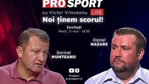 ProSport Live, o nouă ediție pe prosport.ro! Dorinel Munteanu și Daniel Nazare discută cele mai importante informații din sport!
